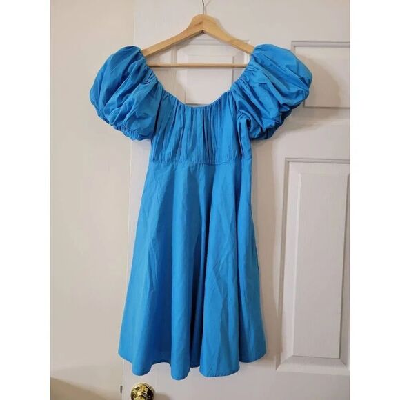 Abercrombie and fitch Blue Poof Dress S NWT - Picture 2 of 7